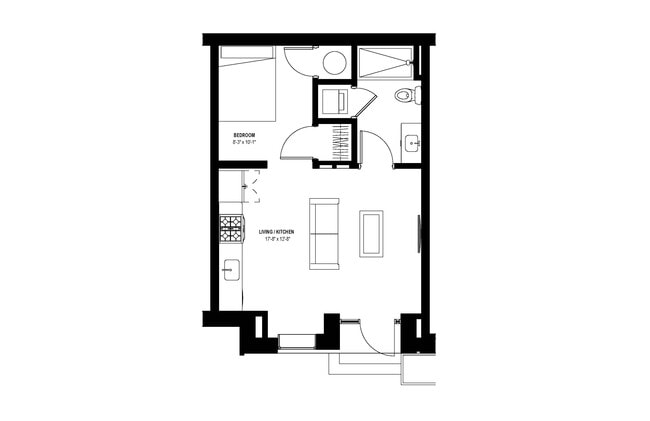 Floorplan - Glassworks Apartments