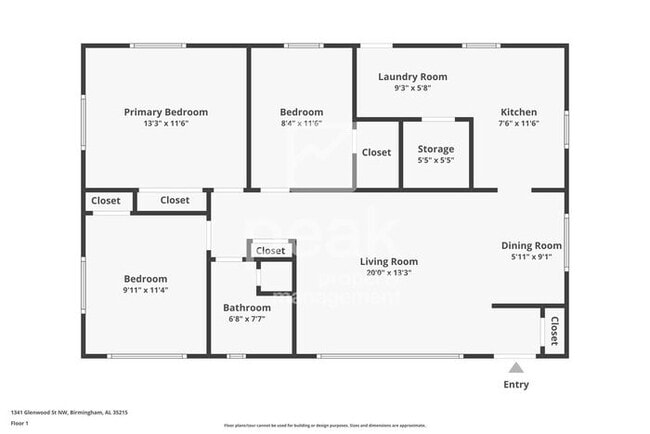Building Photo - Beautiful 3 Bed/ 1 Bath home in Birmingham! Ready Now! FREE APPLICATION