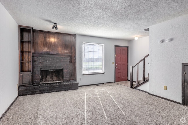 2BR, 2.5BA - 1225SF - Living Room - The Southern Place