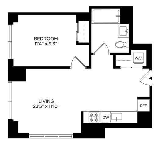 Floorplan - Lincoln at Bankside