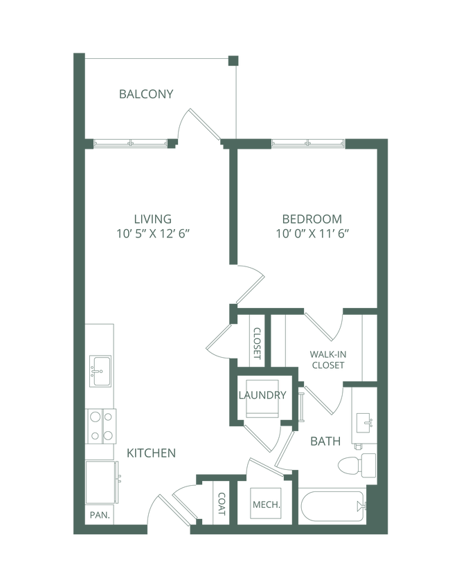 Floorplan - The Bellevue
