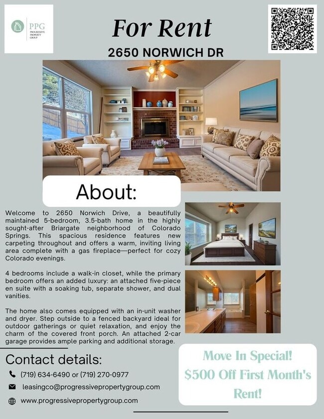 Building Photo - Beautiful Briargate Living: 5 Bedrooms, Walk-In Closets & 5-Piece Suite | Move-In Special: $500 O...