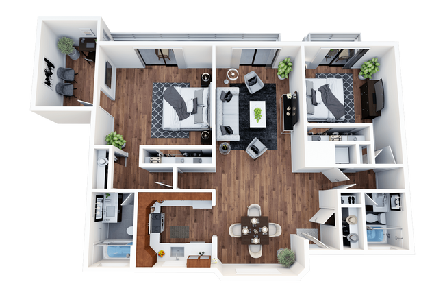 Floorplan - Terraces at La Cienega