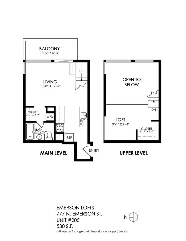 Floorplan - Emerson Lofts