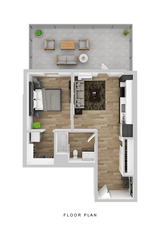 Floorplan - Hyas Point Apartments