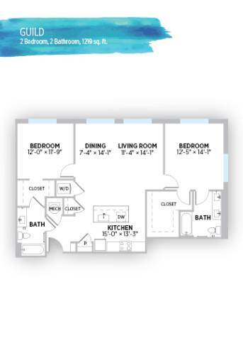 Floorplan - Gallerie Apartments
