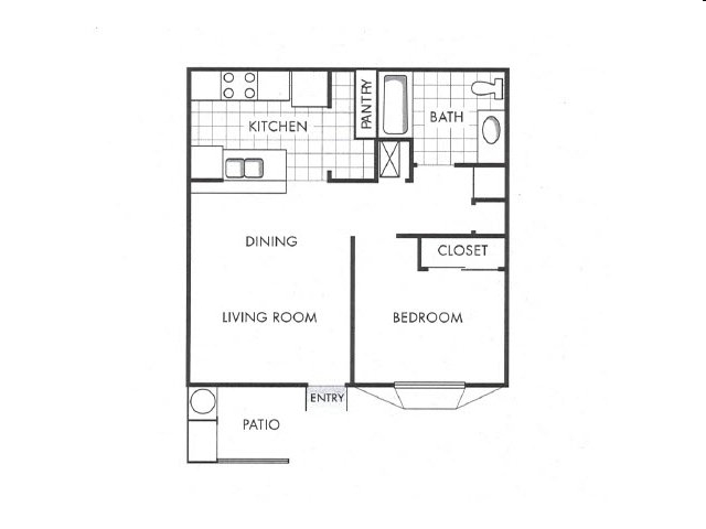 1BR/1BA - Silver Ridge