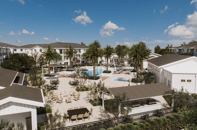 Pool Amenity Area - Park Center at Seven Oaks
