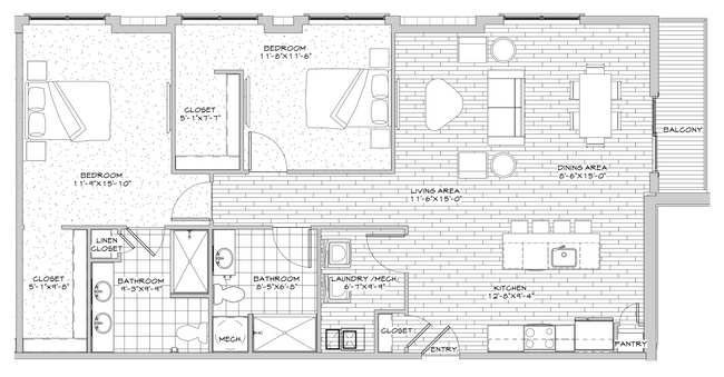Jerome 503- 2bed - The Jerome
