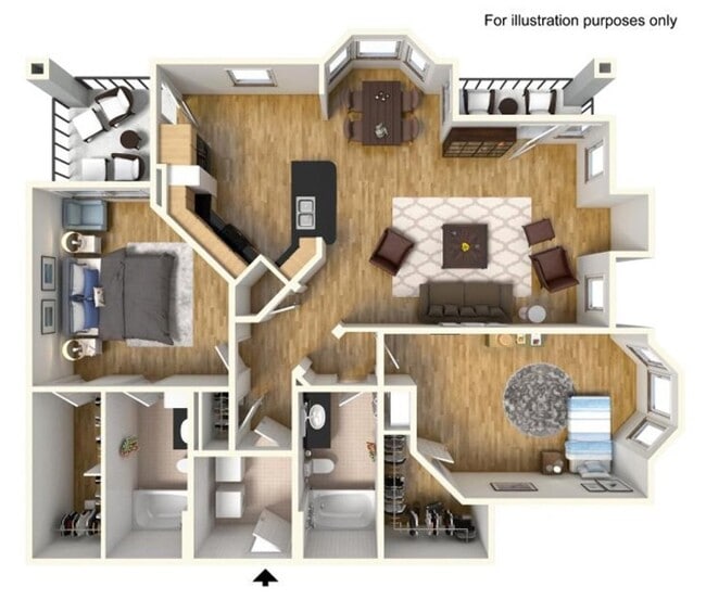 2 Bed/2 Bath w/ Tandem Double Garage - Prestige at Barker Cypress