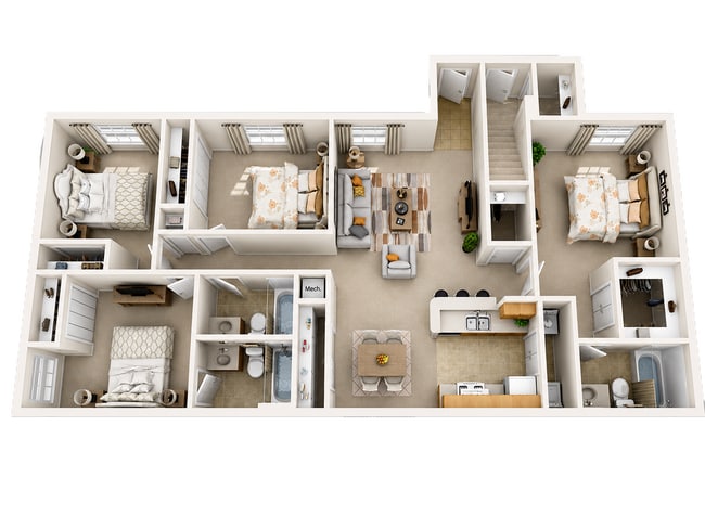 Floorplan - Brittany Bay I