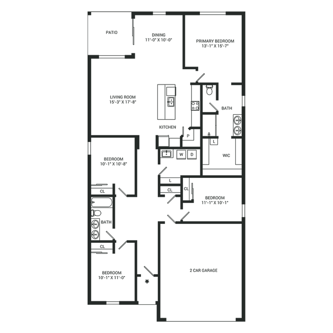Floorplan - The Nexus at Hurley Ranch