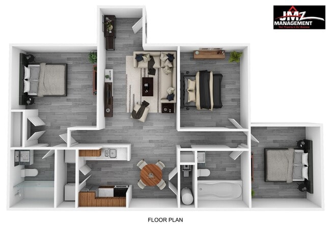 Floorplan - Huron River Ypsilanti
