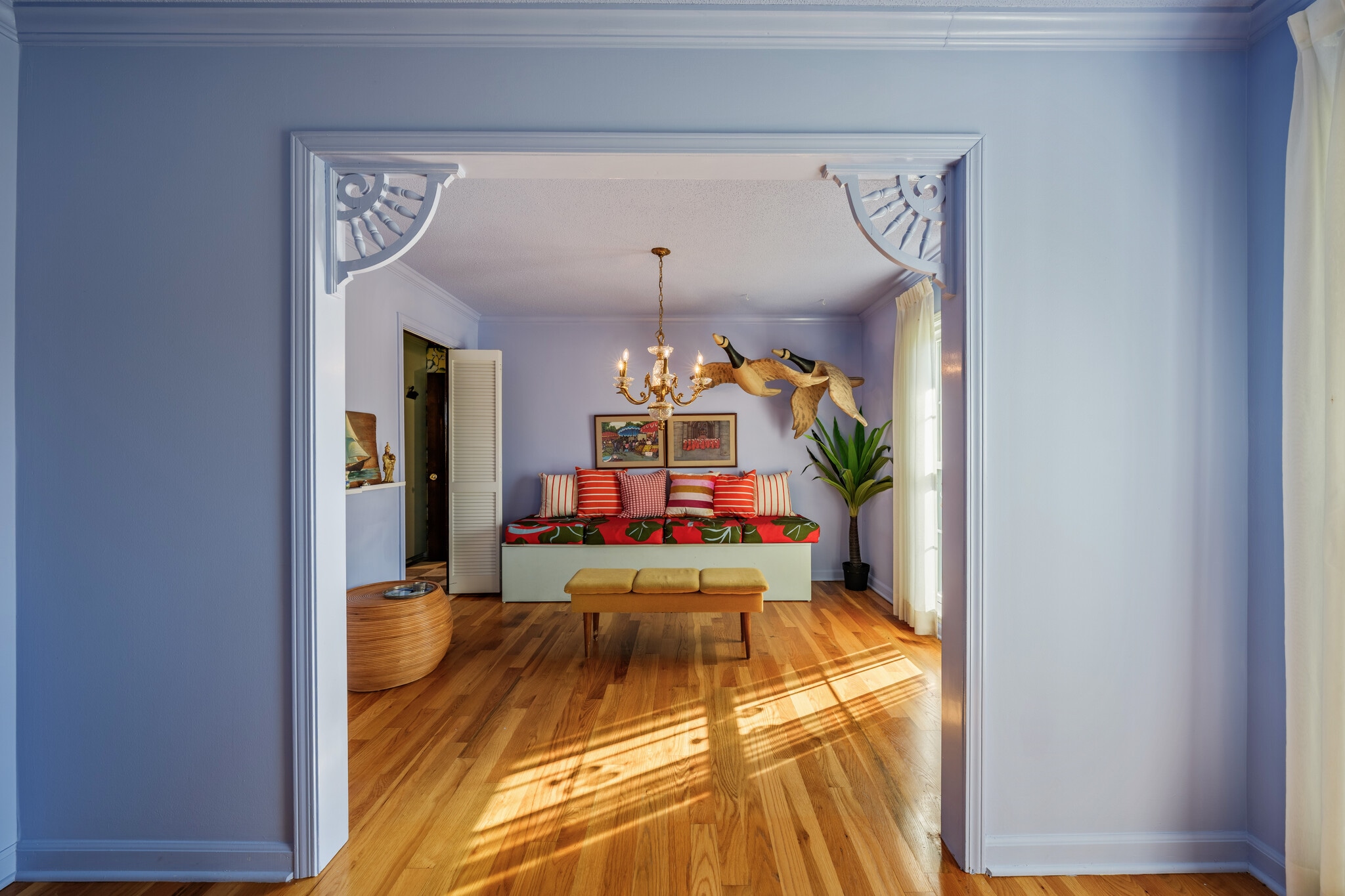 Den to dining room - 510 Hemingway Dr