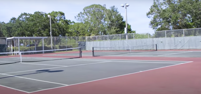 Two tennis courts. - 767 SW Ravenswood Ln