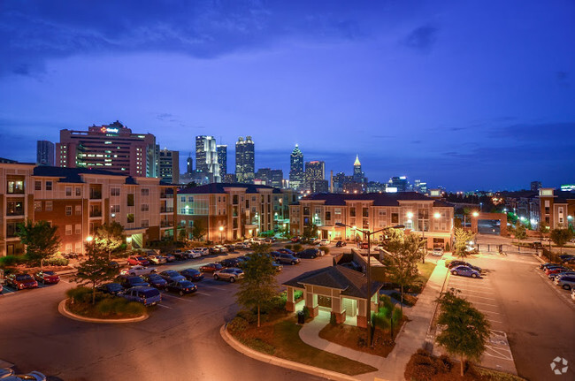 Skyline night view from community - Ashley Auburn Pointe