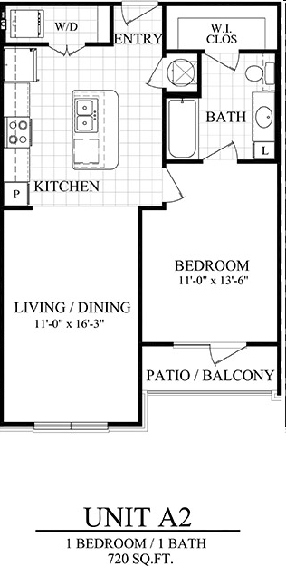 1BR/1BA - Telfair Lofts