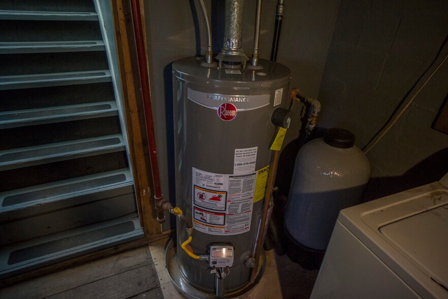 new hot water heater - 117 Cherry St