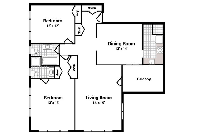 2B2BA - 429 Apartments