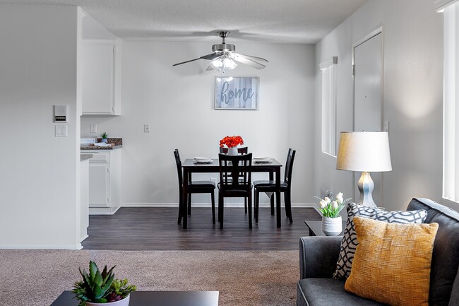 Spacious open concept dining room at the Diplomat Apartment - The Diplomat