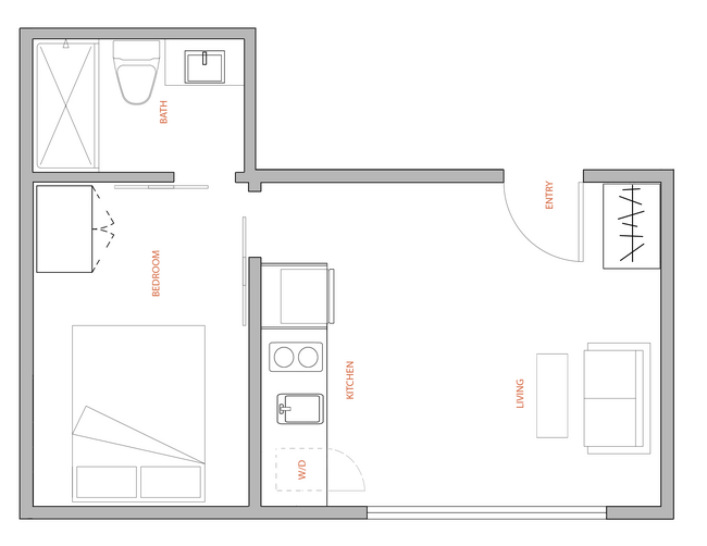 Floorplan - The Mod at Riverwalk