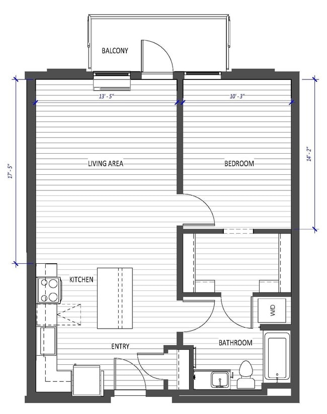 Floorplan - Hyas Point Apartments