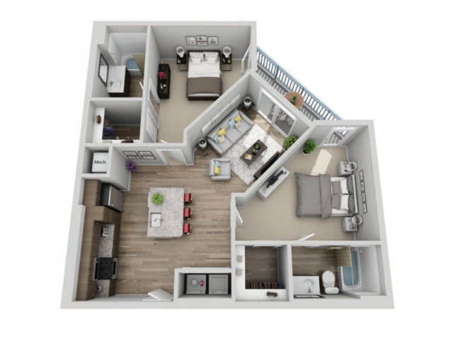 Floorplan - The Armory | Student Housing