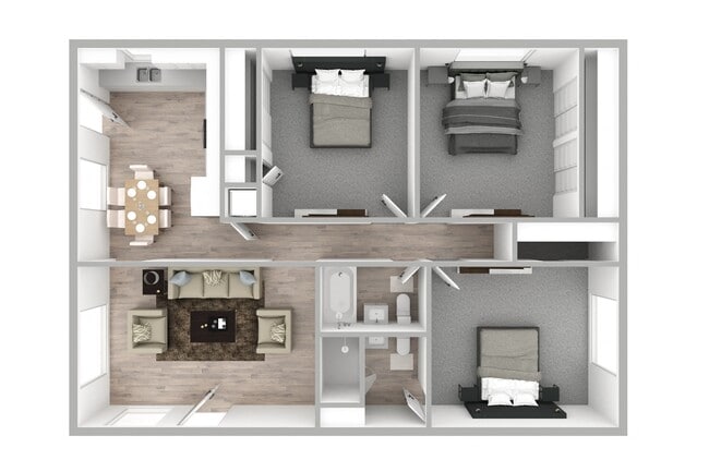 Floorplan - 23 Palms Apartments