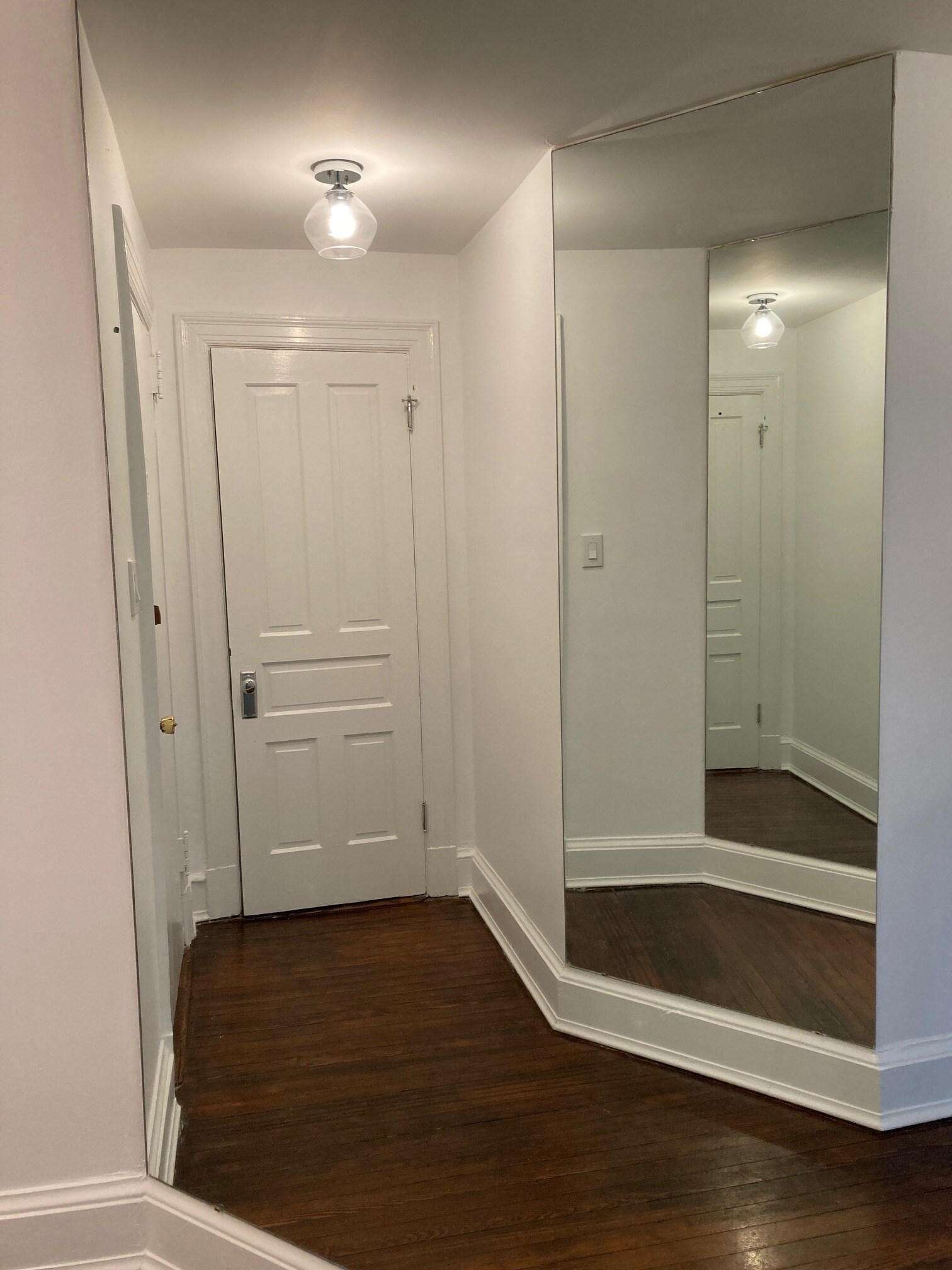 Coat closet at apartment entry - 3014 Dent Pl NW