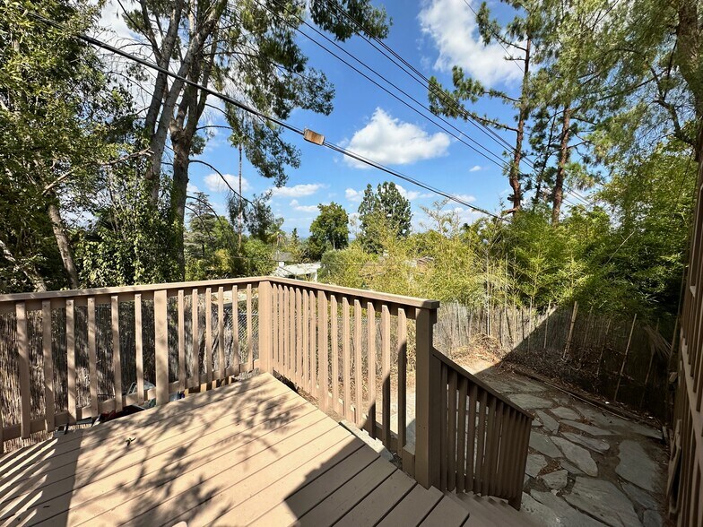 Back Deck and Yard - 4937 Topeka Dr