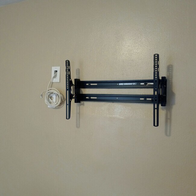 Bedroom #1 - Flat Screen TV Wall Mount w/ outlet - 261 View St