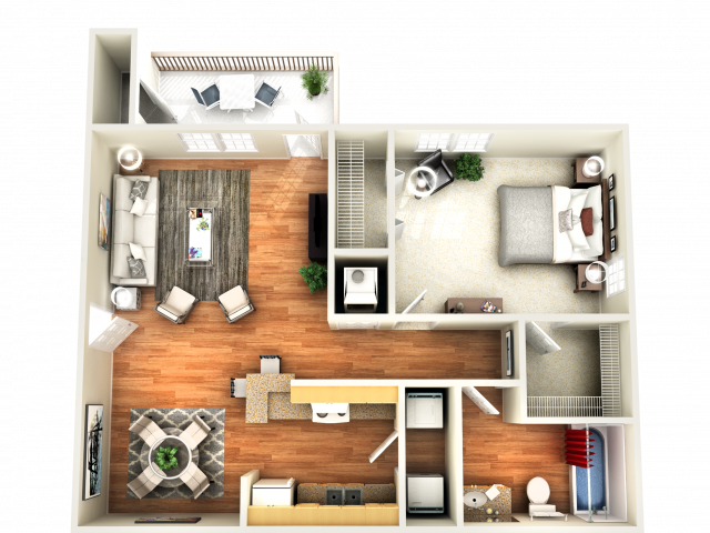 Floorplan - Peaks at Gainesville