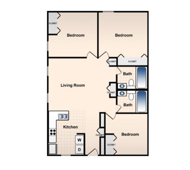 Interior Photo - Main Street Apartments