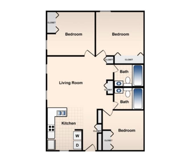 Interior Photo - Main Street Apartments