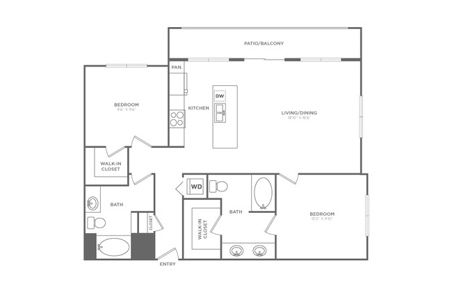 Floorplan - Arpeggio Apartments