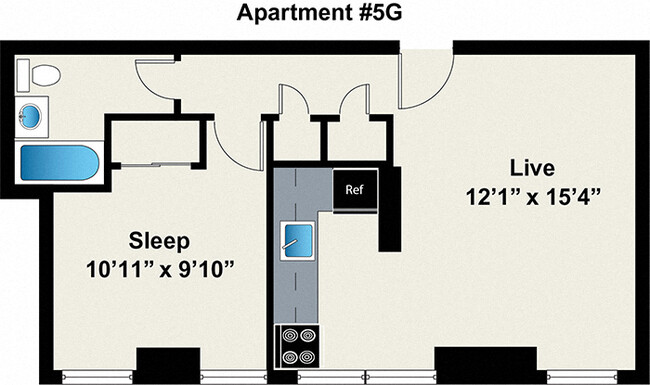 Floorplan - Reside on Wellington