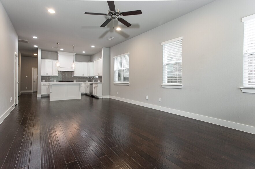 Open Layout; Living/Kitchen Area - 212 Wimberly Street