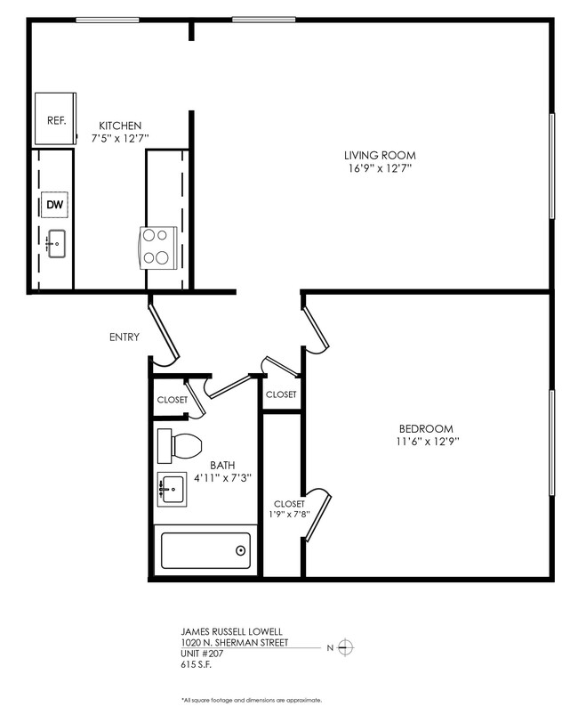 Floorplan - James Russell Lowell