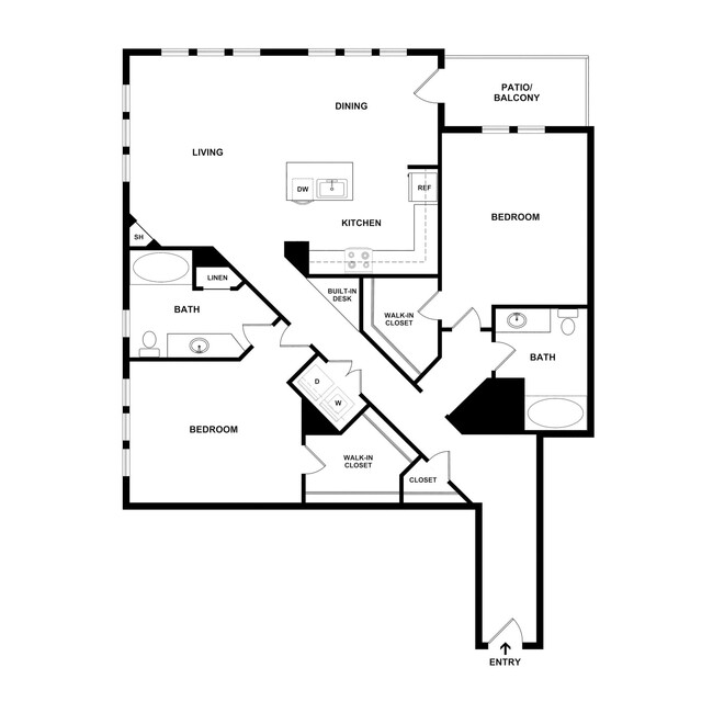 Floorplan - 7166 at Belmar