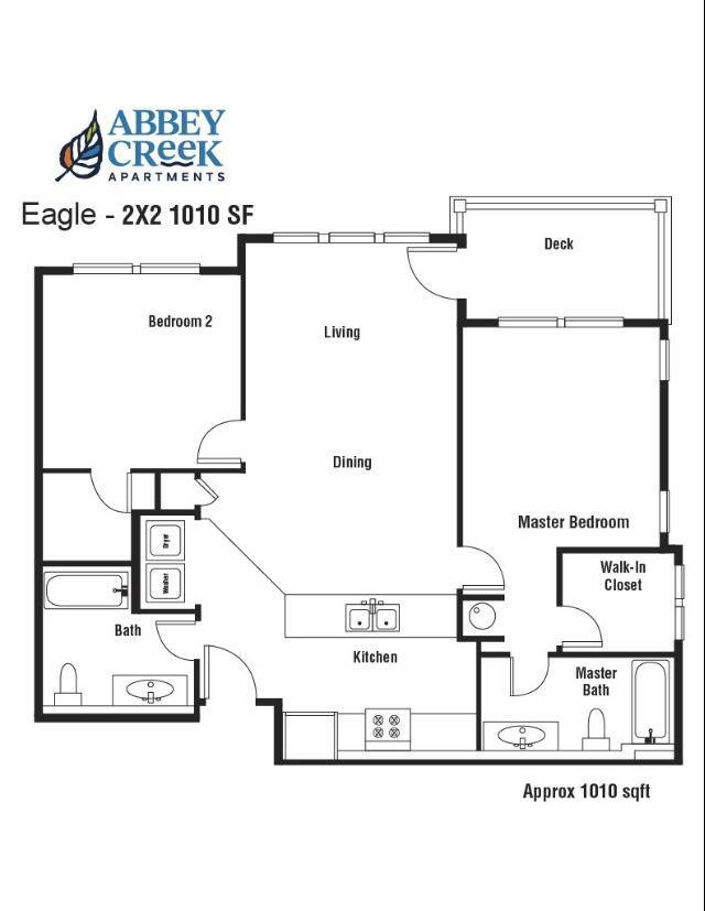 Floorplan - Abbey Creek Apartment Homes