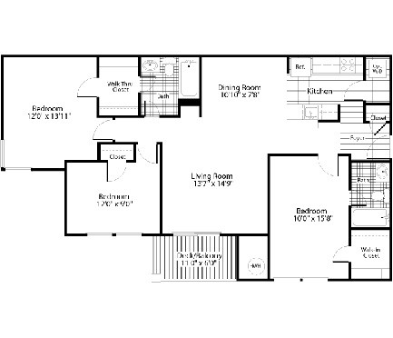 Floorplan - Sanger Place