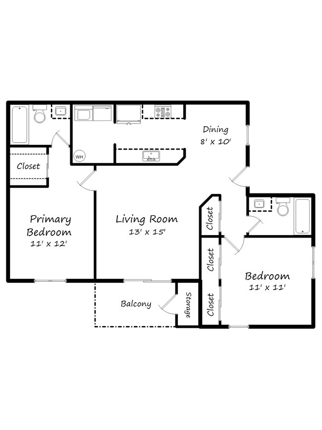 Floorplan - The Grove Apartments