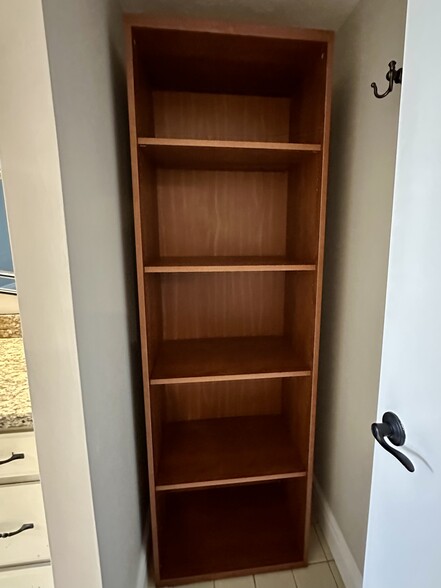 Bathroom - linen shelves - 73 F St E