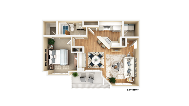 Floorplan - The Mill at Chastain