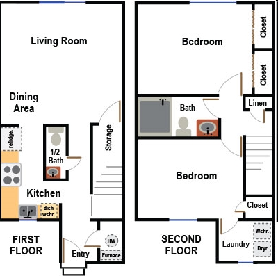 2BR/1.5BA - South Concord Meadows