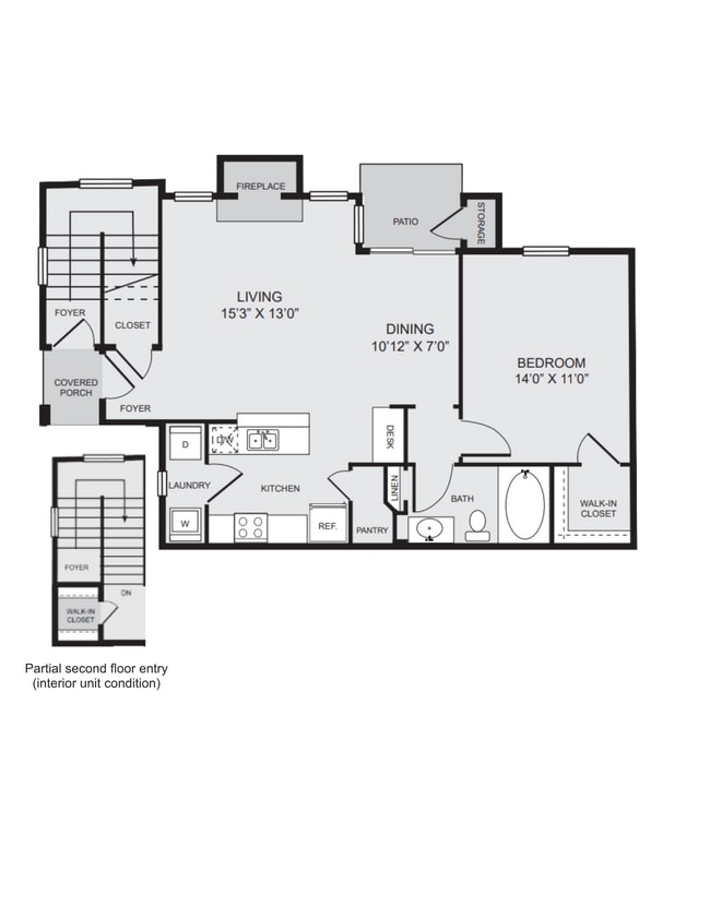 Floorplan - Towns of Chapel Hill