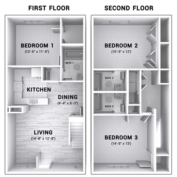 Floor plan - 1105 Tree Top Way