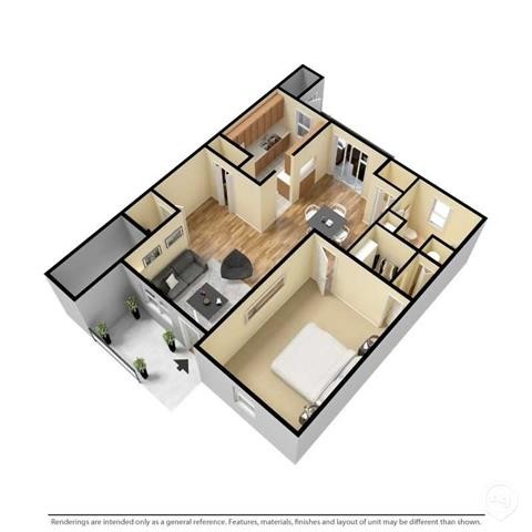 Floorplan - Hamilton Park Apartments