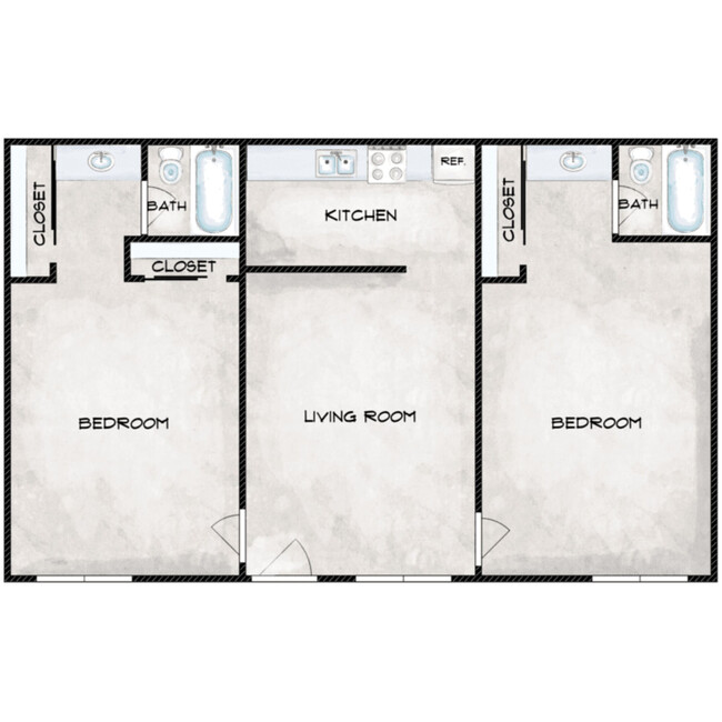 Floorplan - Dylan Apartments