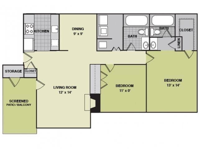 Floorplan - Pine Winds